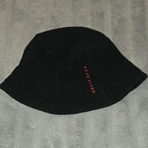 Polo Jeans Company Black Bucket Style Hat Red Text Polo Jeans OS